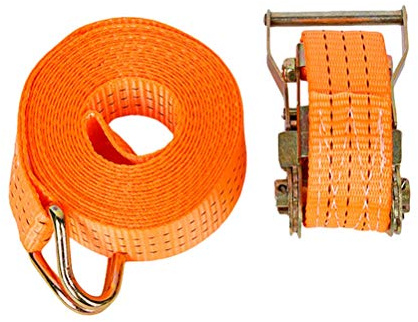 Jitong 1-15m Optional Spanngurte mit Ratsche, Schwerlast Spanngurte LKW mit Haken und Klemmschloss, Zurrgurte Ladungssicherung - 14m