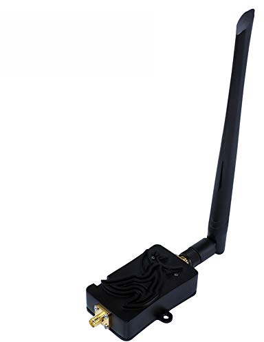 /G EP-AB007 4W 4000m WiFi Amplificateur Routeur 2,4 GHz 802.11b n Signal sans Fil WiFi Extender Signal Booster WLAN Adapter ZigBee répéteur