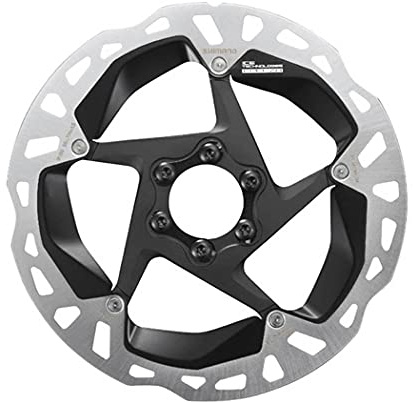 SHIMANO Rotor 180mm 6-Loch Discos, Erwachsene Unisex, Mehrfarbig (Mehrfarbig), M