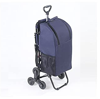WENKO Einkaufstrolley mit Sitz – 65 cm