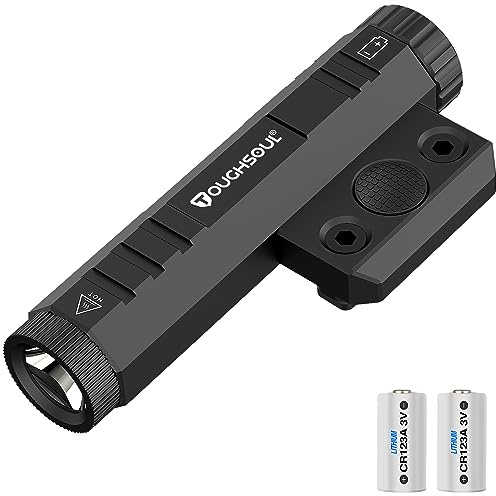 TOUGHSOUL Mlok Torcia 1450 Lumen con Funzione Strobe Momentanea Luce