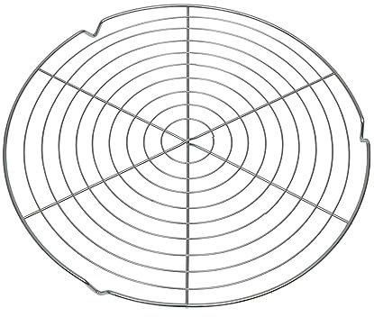 BrandNewCake® Rundes Kuchenrost Ø32cm - Abkühlgitter für Kuchen - Backgitter - Tortengitter