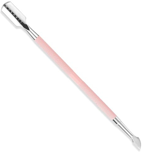 Makartt Cuticle Pusher Tool Stainless Steel Non-Slip Grip Design
