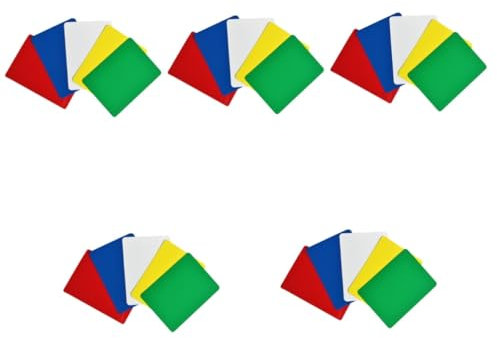 Toyvian 25stücke Poker Cut Cards Praktische Spielkarten Für Familien Und Gesellschaftsspiele Bunte Karten Für Poker-Events Und Freizeitspiele Hochwertiges Zubehör Für Kartenspieler