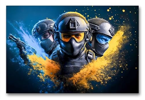 CALVENDO Premium Textil-Leinwand 90 x 60 cm Querformat Wir sind ein perfektes Team | Wandbild, HD-Bild auf Keilrahmen, Wanddekoration, Kunstdruck von Peter Roder