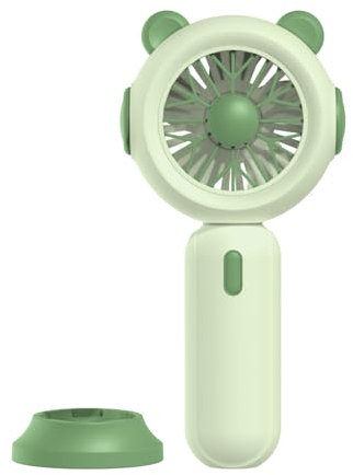 CHAKAE Ventilateur portable USB à piles AA 3 vitesses pour voyage, camping et bureau