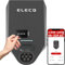 ELECQ Wallbox 22kw mit APP & zähler | PV-Laden,Aktives Lastmanagement | 4G WiFi OCPP | kompatibel 11KW Typ 2 e auto heimladestation | 3-phasig,32A,EV-ladegerät Für außenmontage privat zuhause & Firmen