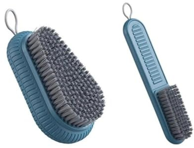 Naisfei 2 spazzole per unghie resistenti per la pulizia delle unghie, spazzola per unghie per la pulizia delle unghie, spazzola per unghie a due lati, spazzola per strofinare le unghie delle mani e