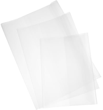 KAILIKETIY 30stücke Transparente Buchhüllen Für Schutz Und Haltbarkeit Passend Für Notizbücher Wasserdichtes Material Vielseitige Buchumschläge Für Schul Und Taschenbücher