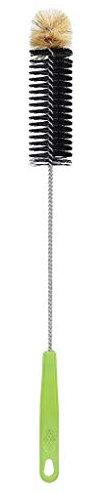 Bottle Brush 16 Extra Long Bottle Brushes for Cleaning Narrow Neck Beer, Wine,Tea Coffee Cup, Kombucha, Water Bottles, Bird Feeder, Brewing Bottles, Flexible Bendable Long Handle Cleaner Brushes (A)