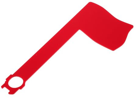 CAXUSD Cassetta Postale in Plastica Con Piccola Bandiera Rossa Girevole E Mini Design Fai-da-te Per Casa Ufficio E Accessori Decorativi Per Cassette Postali in Classe