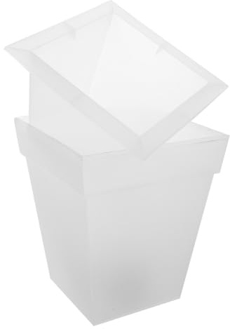 Happyyami Solarbetriebener Blumentopf Mit -beleuchtung Wasserdichter Leuchtender Pflanzer Für Garten Patio Und Terrasse Dekorative Blumenvase Für Stimmungsvolle Abende