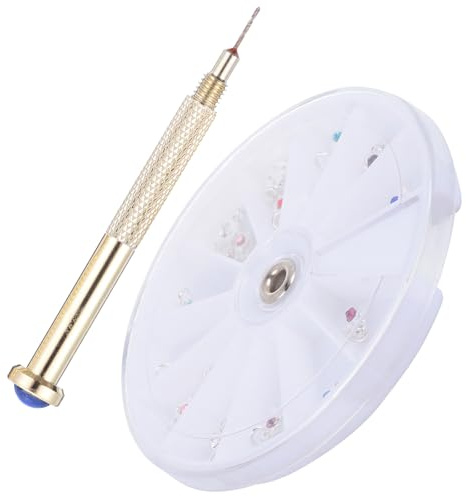 Colgante para Uñas de Aleación Portátil, Juego de 24 Piezas | Accesorios de Decoración, Caja Incluida, Color , para Aficionadas y Manicuristas Color Aleatorio