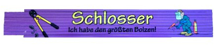 Zollstöcke Motiv Auswahl möglich Schlosser Bedruckt 2m