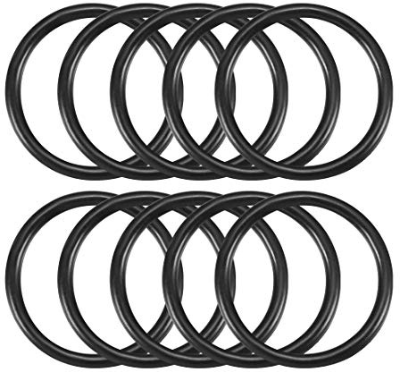 sourcing map Pack mit 10 Auto Dichtung Nitrilkautschuk O-ringe metrische Scheibe 20mm Außendmr. 16,4mm Innendmr. 1,8mm breit