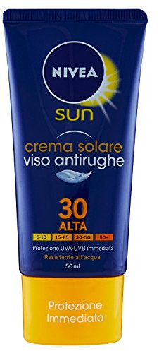 Nivea Sun Sonnencreme für das Gesicht, Anti-Falten, LSF 30, 50 ml