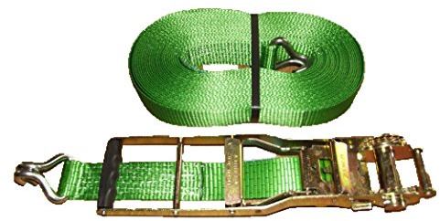 Ratschen-Zurrgurt 5 to 2.500 / 5.000 daN in Überlänge 18 mtr lang 2-teilig mit Ergo Ratsche 500 daN Vorspannkraft