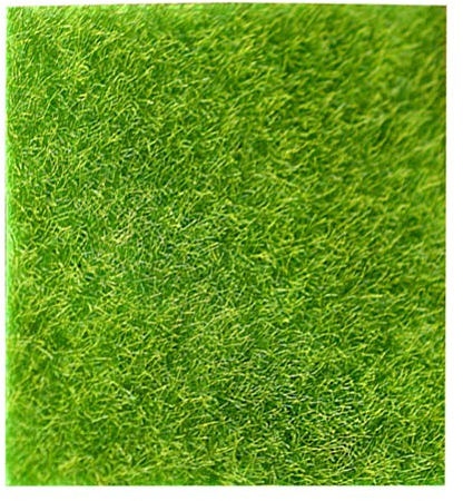 Miniatur Kunstrasen Ornament Garten Dollhouse Blumentopf Dekorationen 30 x 30 cm (grün)