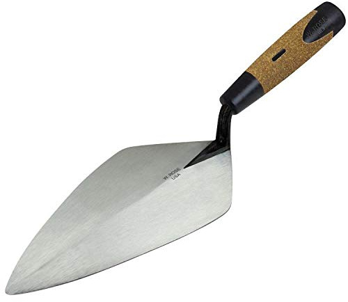 W. Rose RO112-10K 10 Wide London Brick Trowel w/Cork Handle