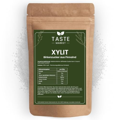 10 kg Xylit | Birkenzucker | GRÖSSENAUSWAHL | Premiumqualität aus Finnland | Zuckerersatz | vegan
