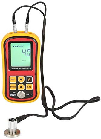 preciso Accurata ad alta precisione LCD digitale a ultrasuoni di spessore del calibro di spessore del calibro di profondità del misuratore del misuratore del suono della velocità del suono 1.2 ~ 225mm