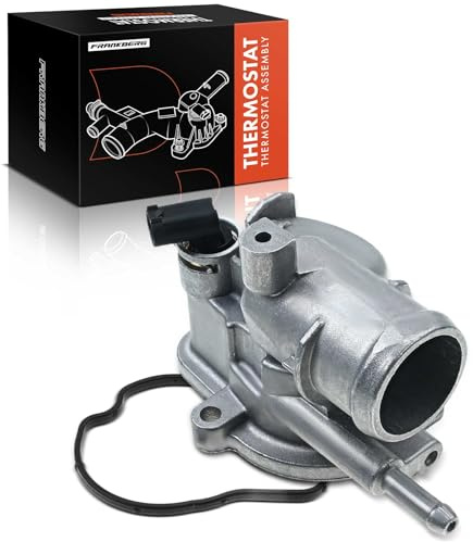 Frankberg Termostato de refrigerante con carcasa 6462000015 | Compatible con: Clase C Modelo T S203, Clase E Modelo T S211, Clase C Modelo T S204, Clase E W211, Clase S V220 W220