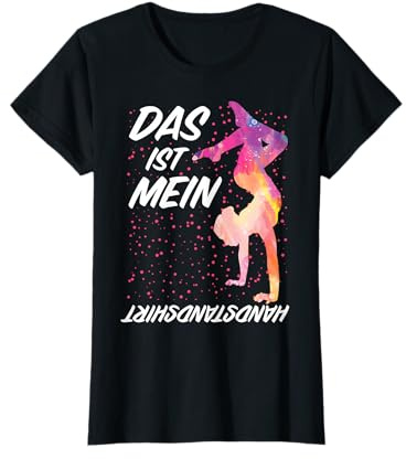 Das Ist Mein Handstandshirt | Turnen | Turnerin Gymnastik T-Shirt