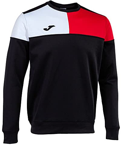 Joma Crew v Svart Röd Vit Tröja