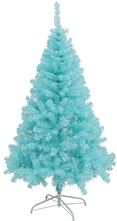 ZYMEN Árbol de Navidad Decoración navideña Decoración del árbol del Festival Árbol de Navidad Azul Moderno Fibra óptica LED para árbol de Navidad navideño Commemoration Day