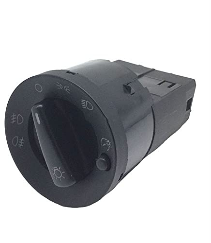 ZIxmix Car Headlight Switch 3B0941531A Scheinwerfer-Steuerkopf-Lampenschalter/Fit for Skoda Octavia/Fit for VW Bora Golf Lupo New Beetle Sharan 3B0 941 531 A Headlight Switch