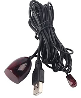 Yctze USB Infrared Receiver Set Top Box, Remote Control Extender Cable Repeater for Home and Hotel, compatible with Sky Q Box, Turksat and B Link