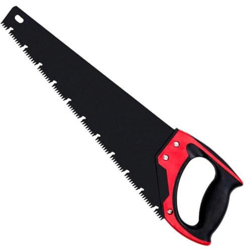 Sierra a mano de 16 pulgadas agresivas dientes de madera de madera de madera de la rama de la rama de la rama herramienta de tubería de PVC, sierra manual