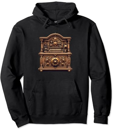 Antike Spieluhr Pullover Hoodie
