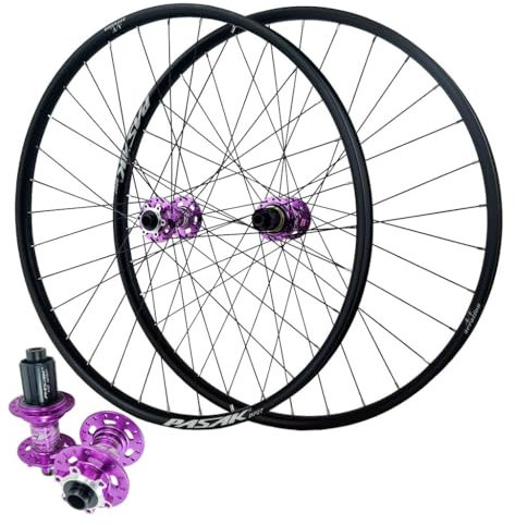 LPYDWZ MTB Fahrradräder 26 Zoll 27,5 29 er, Aluminiumlegierung Scheibenbremse Hybrid/Mountainbike Räder Versiegelte Lagerfelge for 7/8/9/10/11 Geschwindigkeit(15 * 100MM/12 * 142MM,29 ER)