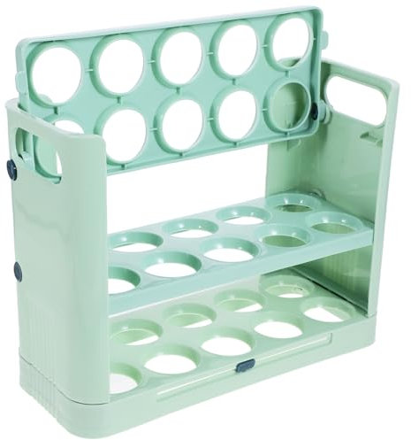jojofuny Estante De Almacenamiento Puerta Refrigerador Diseño Estrecho Para Huevos