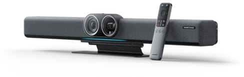 Insta360 Connect 4K AI Conference Camera, Dual 4K Cameras, 14-Mic Array, Speaker Tracking & Android OS