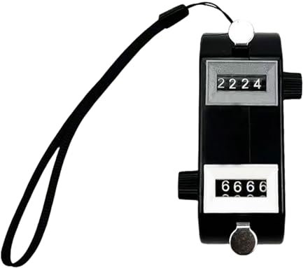 Scoreboard Handy Scoreboard Golfs Strokes Counter Clickers 4 Digit Score Shot Strokes Counter Portable Scorekeeper