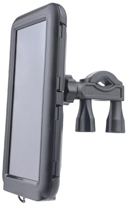 Zqxnt Soporte de teléfono para manillar de motocicleta, soporte giratorio de 360 grados para teléfono celular de hasta 6.5 pulgadas