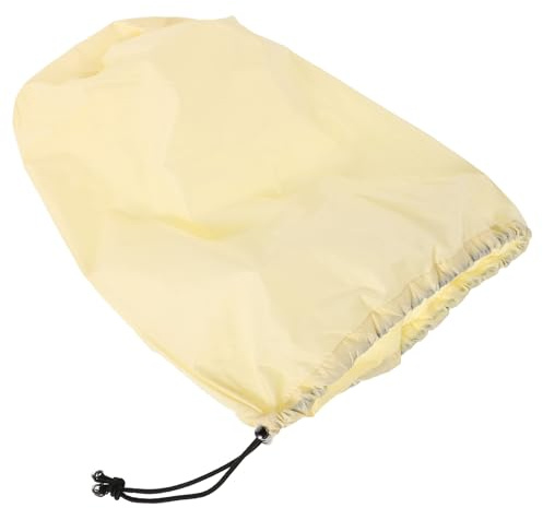 SHERCHPRY Bolsa de Compresión para Chaquetas de Plumas Cordón Ajustable y Ligera Tamaño 165 CM de Diámetro X 33 CM de Alto Color Albaricoque Adecuado para Viajes y Almacenamiento