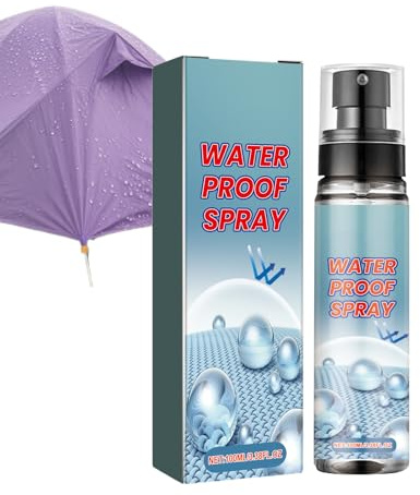 Waterproof Fabric Spray, Protective Shoe Boot Water Shield, 100ml Travel-Size Water for Outdoor Use, Formula with Long-Lasting Protection for Shoes Jackets Bags, Fabric Waterproofing Agent