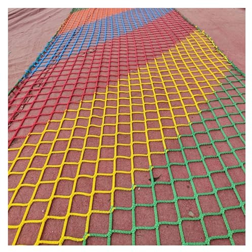 Utomhus klättringsrep 4 cm/4 mm, polyester fallskydd säkerhetslinje för balkong, kraftig 1 x 24 m anti-fallutrustning för säker klättring och säkerhet