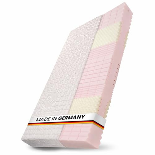 FMP Matratzenmanufaktur 7 Zonen Kaltschaummatratze Visco-S-Comfort Medipurbezug Härte: H3 (ab 85kg) 120 x 200 cm