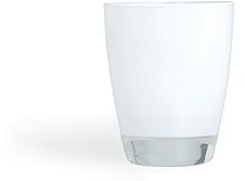 Excelsa Happy Color Set 2 Bicchieri ml.300, Vetro, Bianco