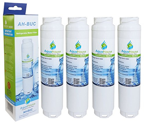 4x AquaHouse AH-BUC compatible pour Rangemaster DXD Series réfrigérateur 9016, Haier Filtre à eau 0060218743