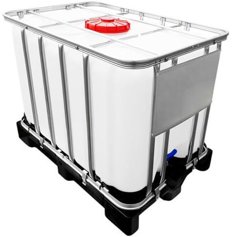 600l IBC Container »UN-Zulassung« DN225/50 auf PE-Palette NEU