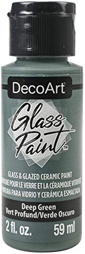 Deco Art DGP17-30 Glasfarbe, 60 ml, tiefgrün, dunkelgrün, Einheitsgröße