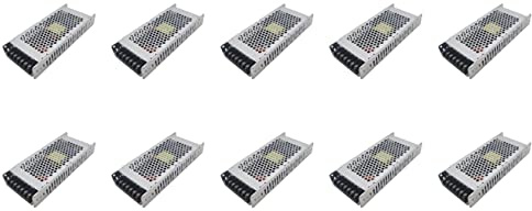 ZEELYDE - Fuente de alimentación de corte ultrafina, 5 V, 40 A, 200 W, fuente de alimentación de pantalla electrónica para pantalla LED