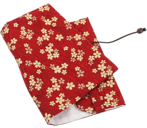 STOBOK Tapa Del Libro Mangas De Libros Protector De Libro De Flores Chaqueta Para Tapa Dura Cubierta De La Manga Del Libro Fundas Tela Uso Estudiantil Computadora Portátil Biblia