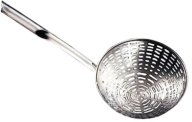 Ciieeo Edelstahl Küchensieb Löffel Ergonomisches Spaghettisieb Mit Multi Löchern Für Küche Restaurant Haushalt