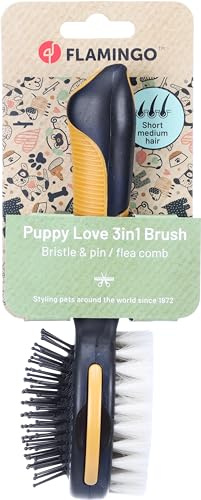BÜRSTE & STIFTE + FLOHKAMM 3IN1 WELPE